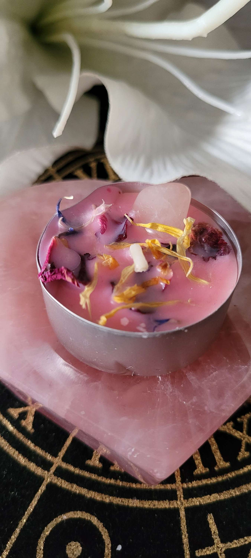 Kleine Ritual Kerze Selbstliebe