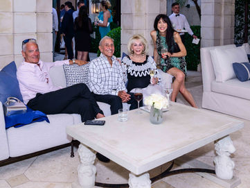 Professional corporate portrait photography at a West Palm Beach private event