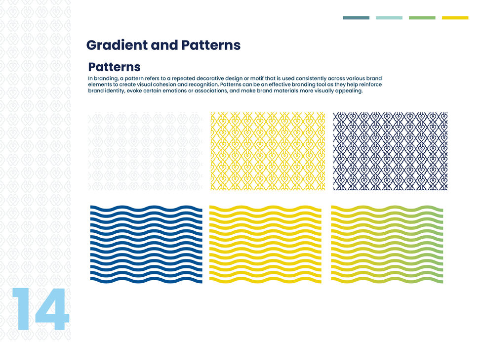 Patterns to use with the Mind Mentors brand