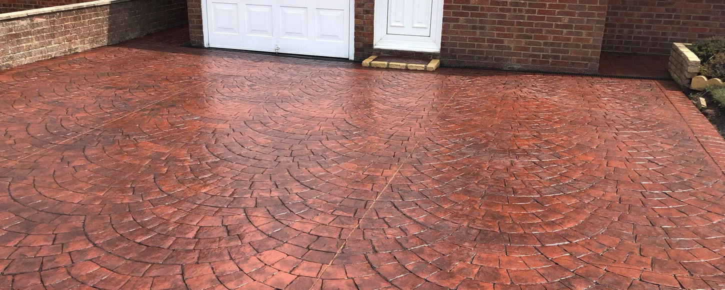Decorative concrete driveways - highly recommended driveway business in Boston Lincolnshir
