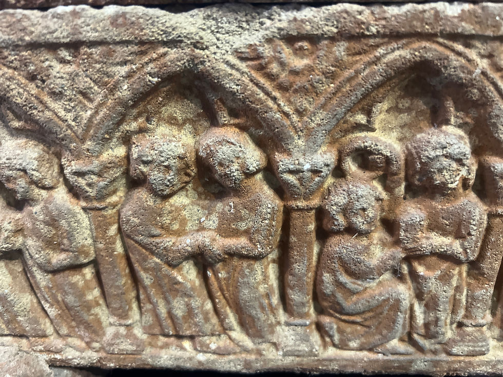 Thumbnail: Sarcophagus, baked clay -- #20240319A