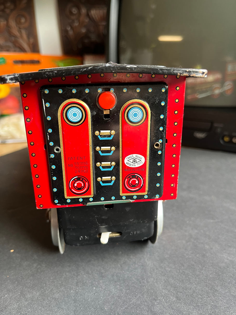 Thumbnail: Vintage Japanese toy train -- #20240813D