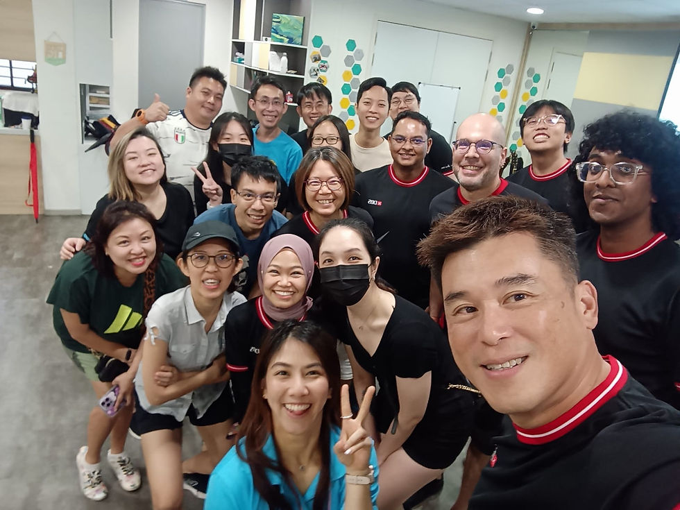 SHINE Children and Youth Services Group Photo with DBS Bank