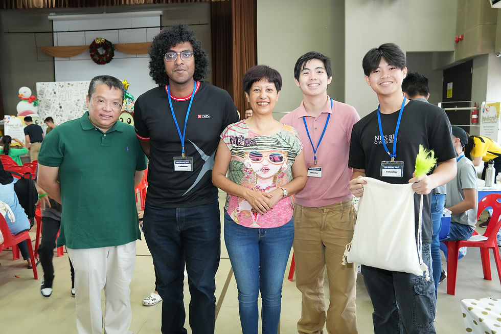 SHINE Children and Youth Services Group Photo With DBS Bank