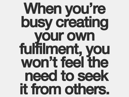 Why you end up trying to control others