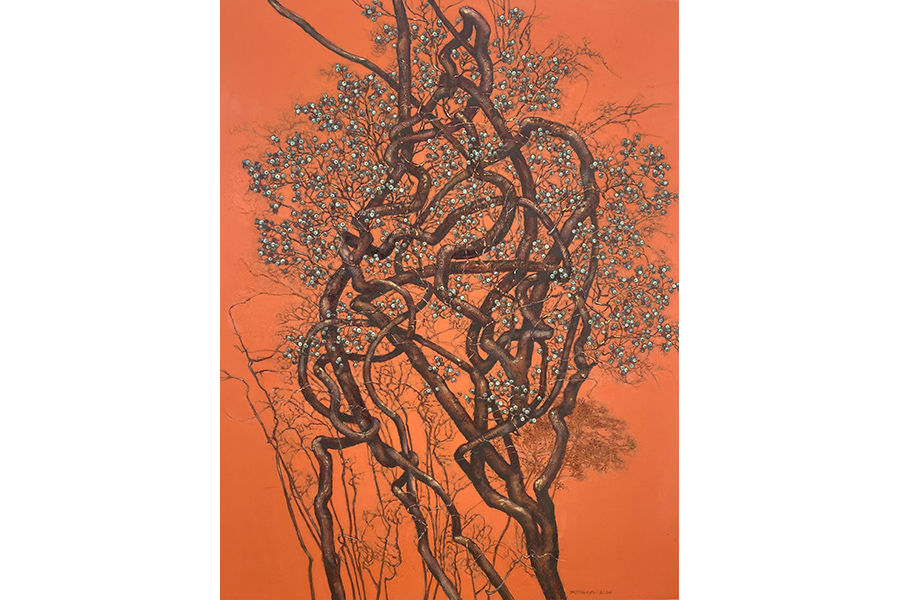 Mann_Blueberries_oil_45x34.5