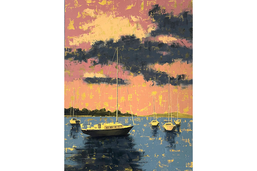 Kusiolek_Bob and Weave_Oil_24x18