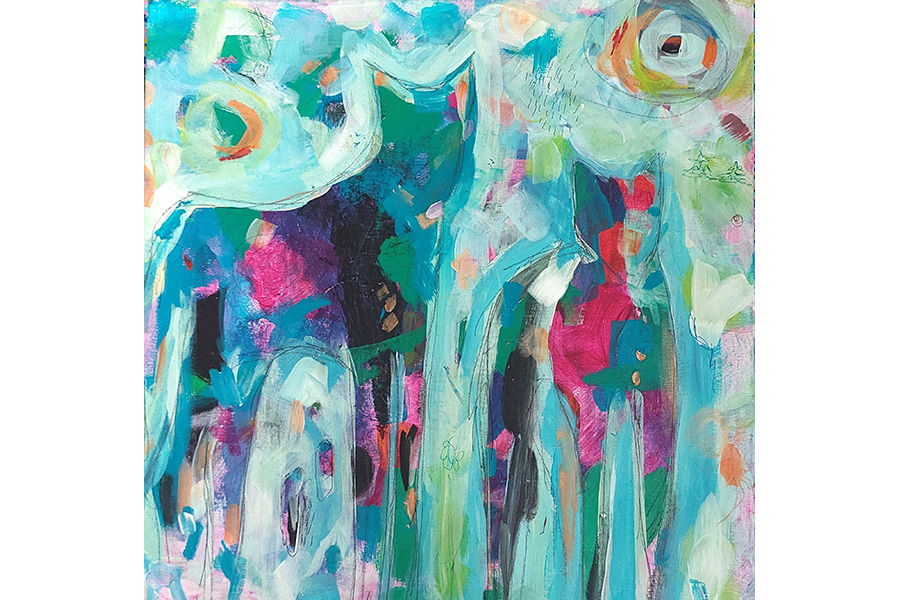 RWilliams_When the Night has Come_acrylic_20x20