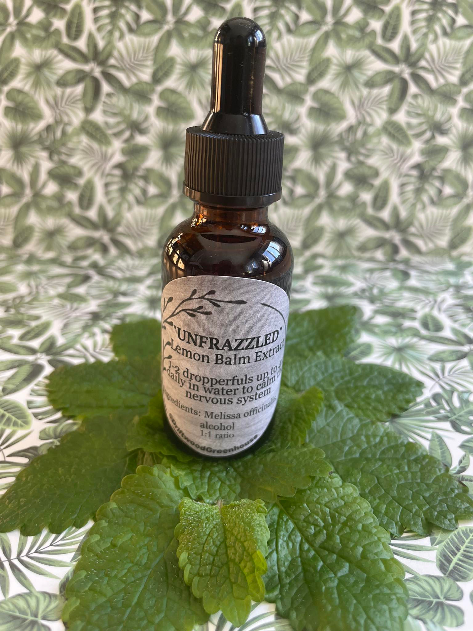 "Unfrazzled" Lemon Balm Extract