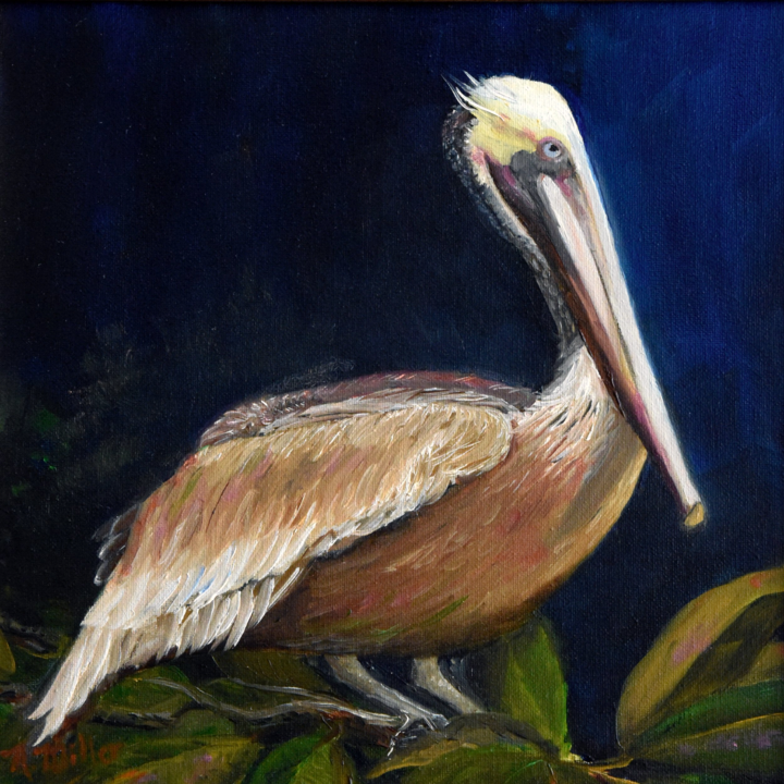 The Gulf's Guardian - Oil - 12X12
