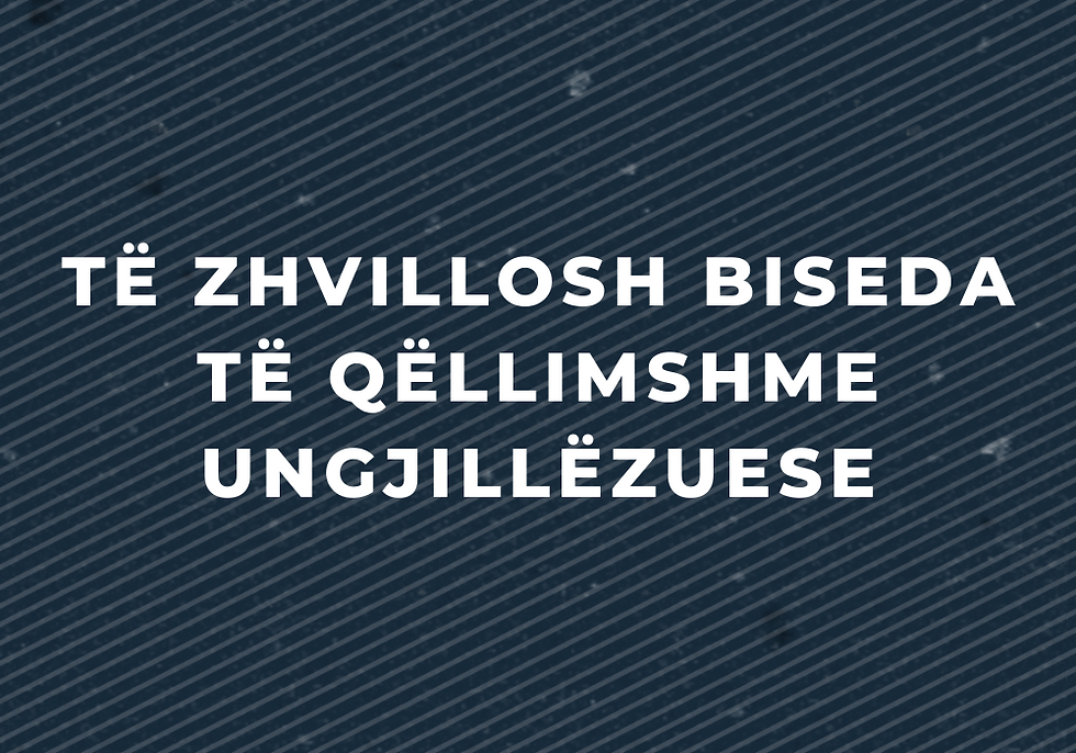 Albanian Having Intentional Gospel Conve