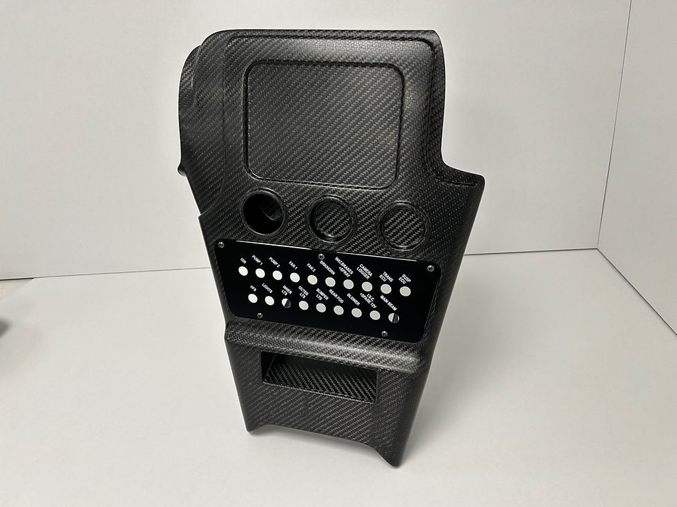 S5 WRC Centre Dash Panel 2