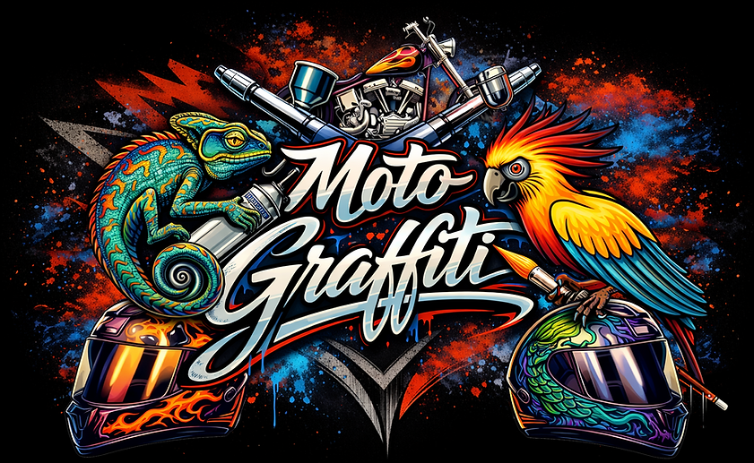 custom paint, motorcycle paint, airbrushing, truck scrollwork painter, custom racing helmet, Tasmania Australia, Harness