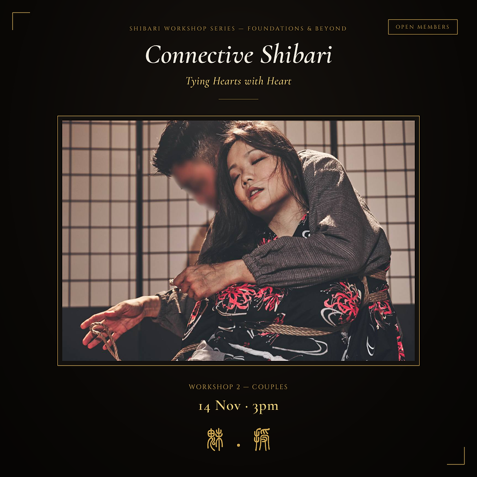Connective Shibari — Tying Hearts with Heart Nov 2026