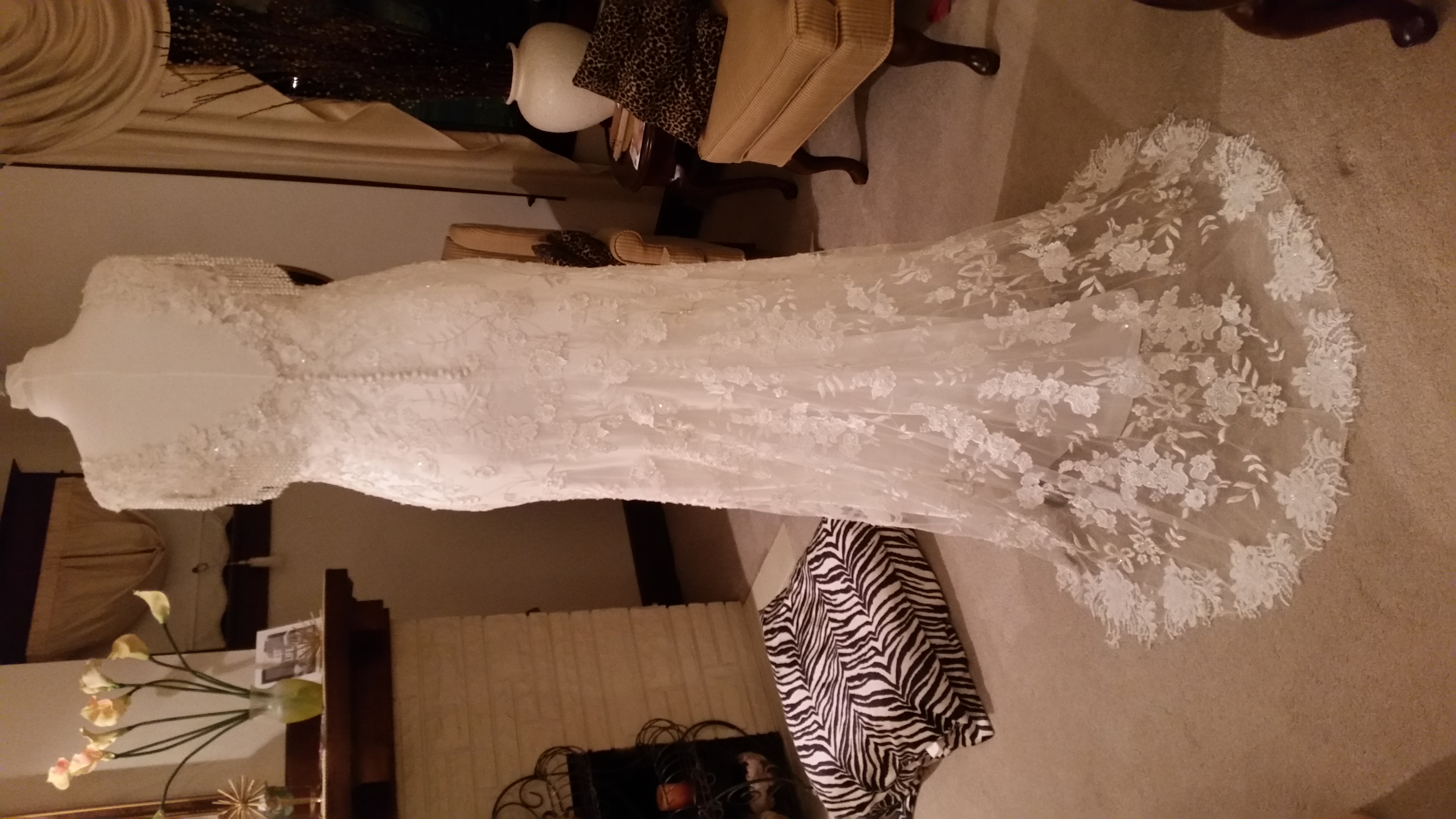 Vintage lace added