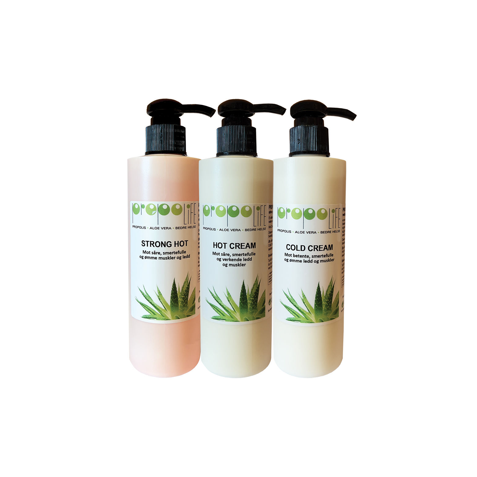 Muskelkremer,  pakke 3 x 240 ml