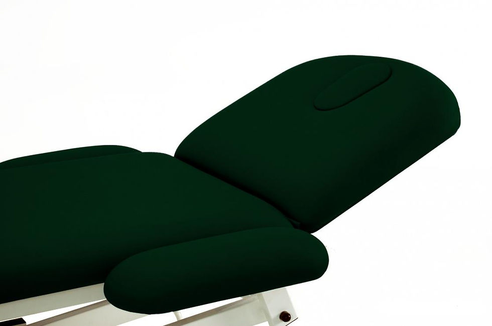Miniatyrbilde: Behandlingsbenk 2-delt elektrisk 190x62cm (50-90 cm regulerbar)
