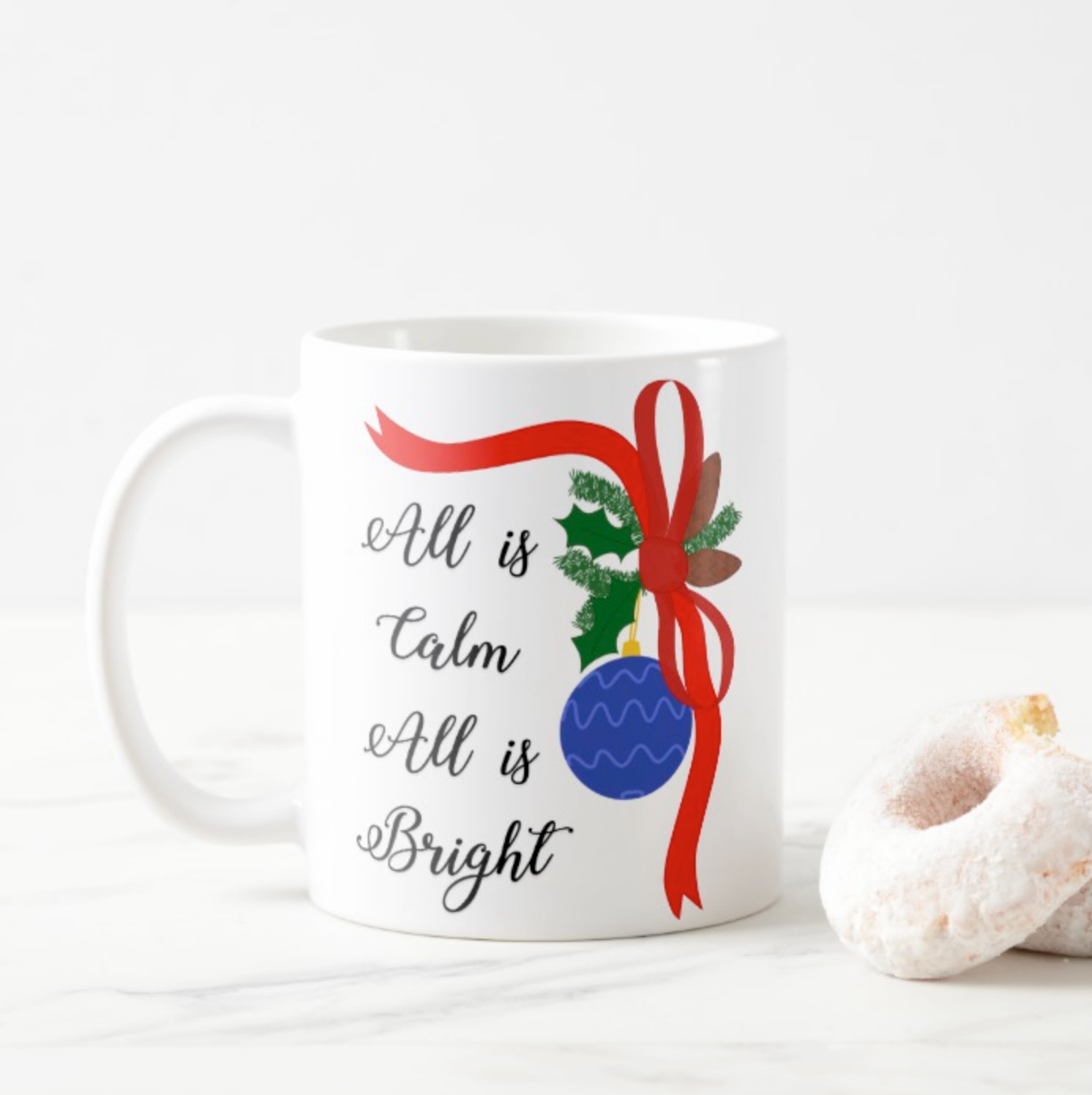 The Silent Night Christmas Mug