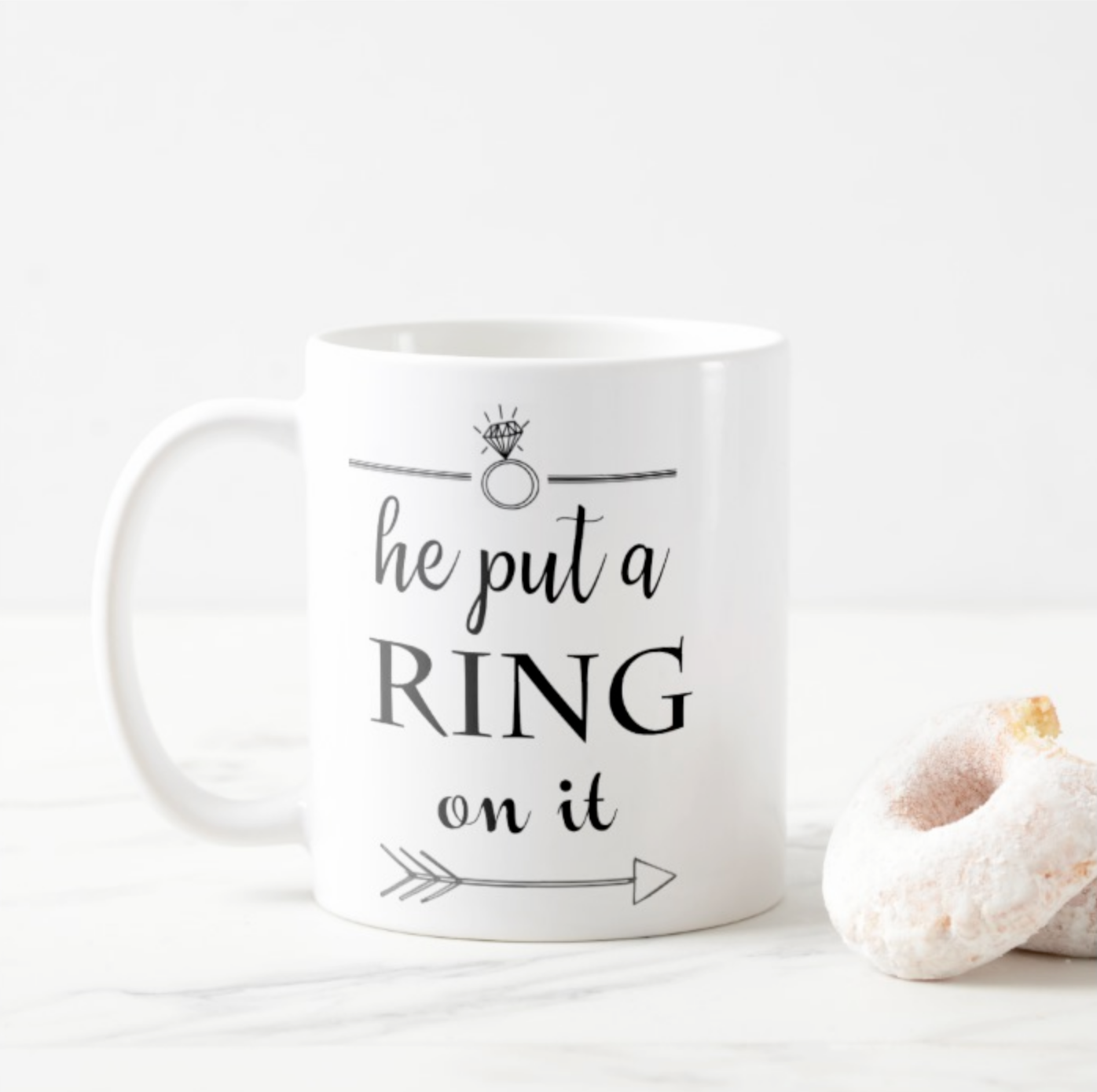 He Put A Ring On It Mug