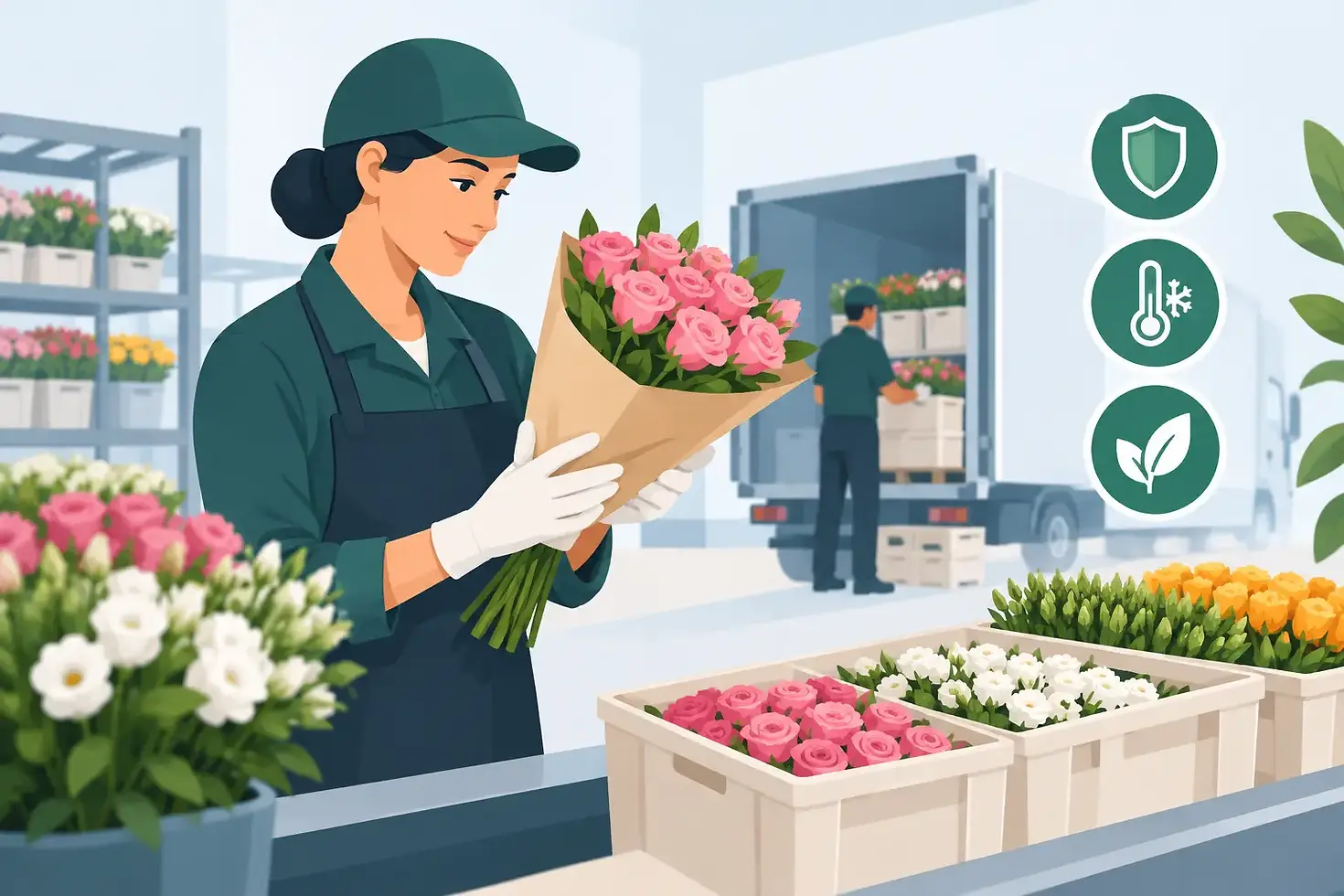 How Flower Wholesalers Protect Premium Quality