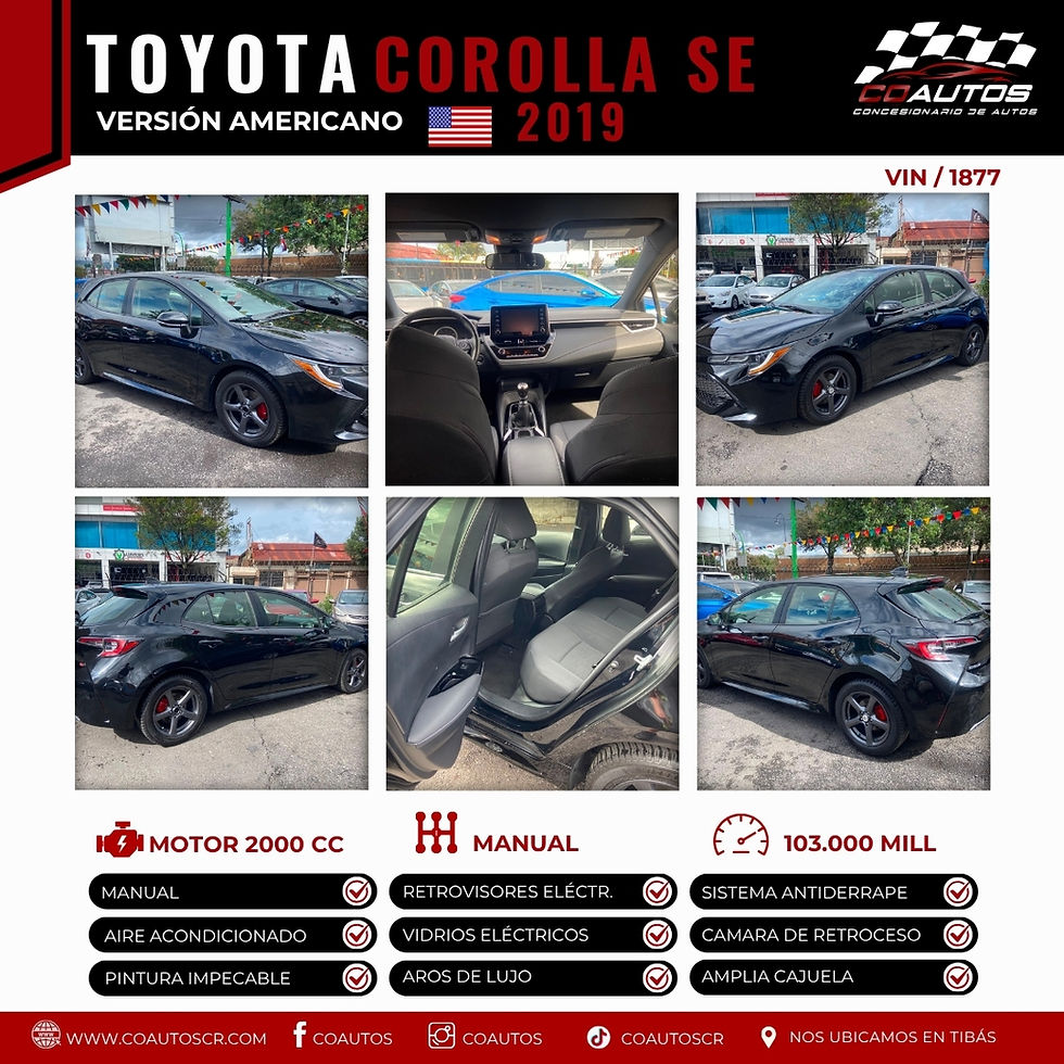 Thumbnail: TOYOTA COROLLA 2019 / VIN 1877