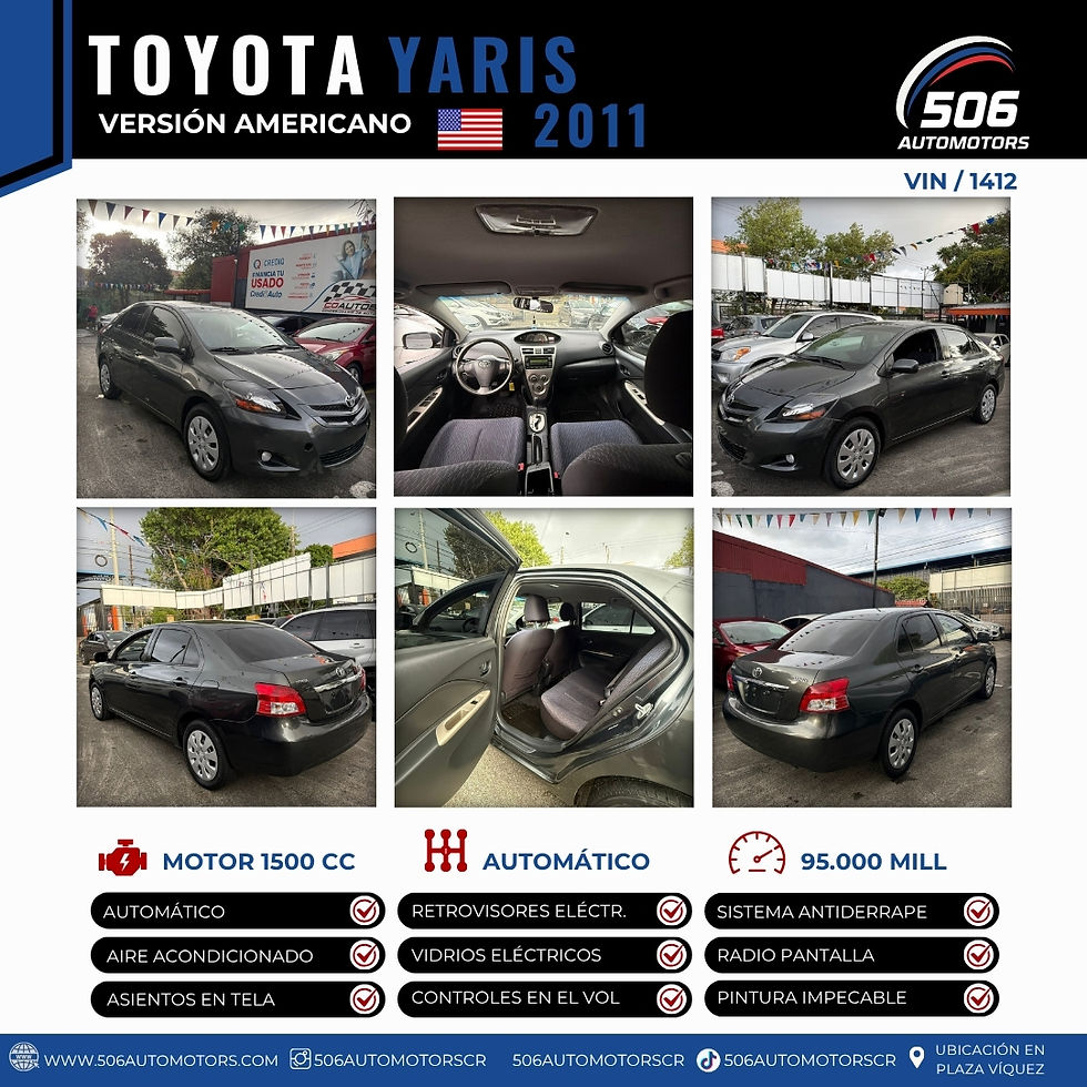 Miniatura: TOYOTA YARIS 2011 / VIN 1412