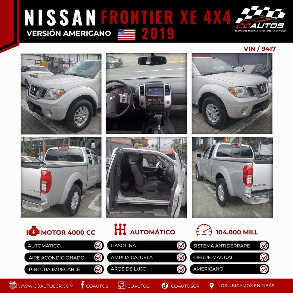 Thumbnail: NISSAN FRONTIER XE 2019 / VIN 9417