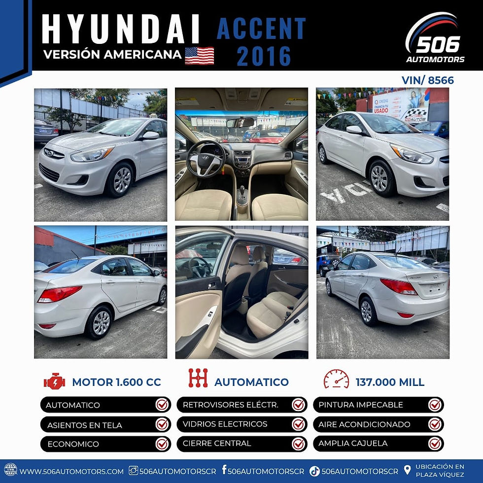 Miniatura: HYUNDAI ACCENT 2016 / VIN 8566