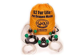 Wag'N O2 Fur Life® Kit Pet Oxygen Mask