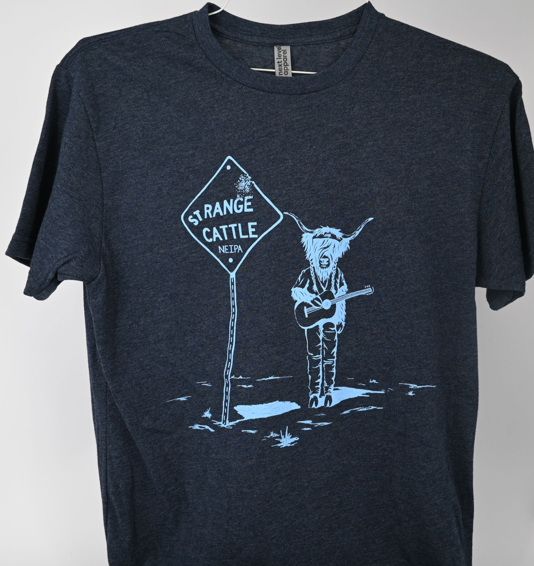 Strange Cattle Throwback Tee - Navy