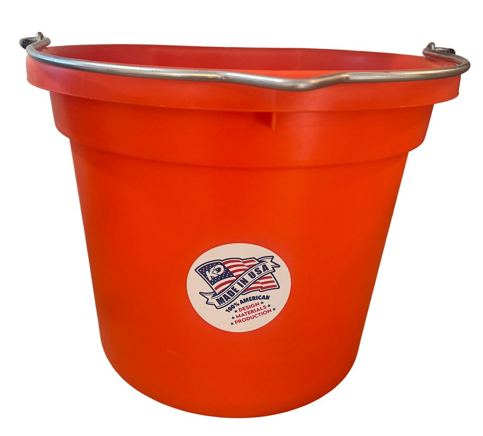 Thumbnail: Economy Flat Back Bucket - 5 Gallon