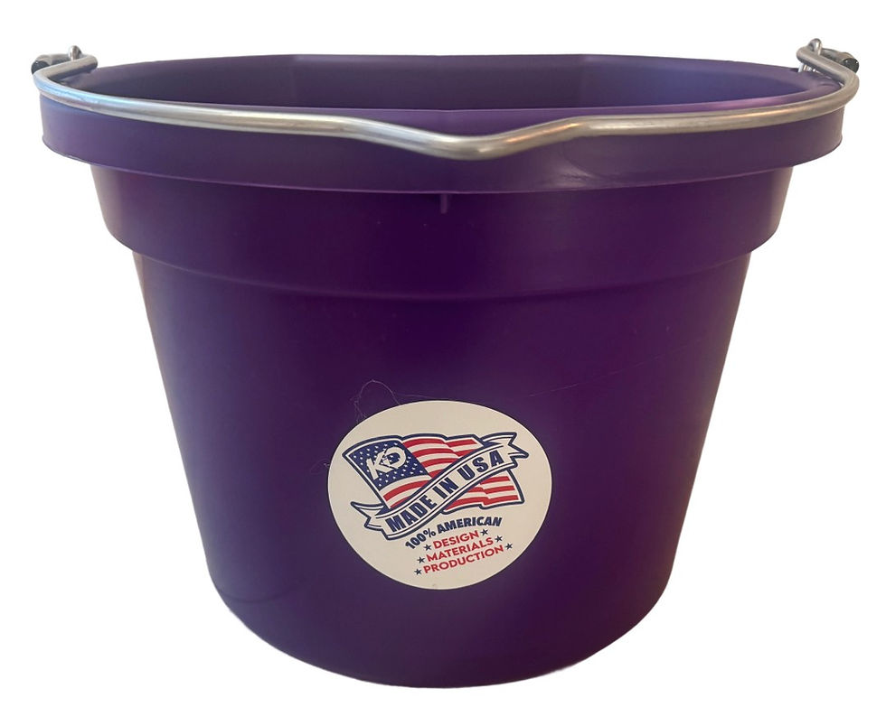 Thumbnail: Economy Flat Back Bucket - 2 Gallon