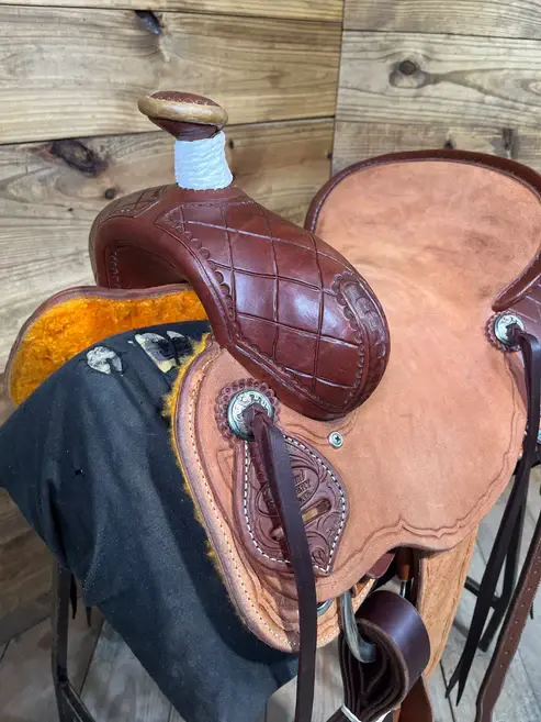 Thumbnail: TWS Association Ranch Roper Saddle – Custom Order - ISRS715