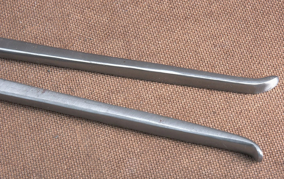 Thumbnail: 13" Hilason Western Horse Care Farrier Tool Dull Polished Carbon Steel Clincher