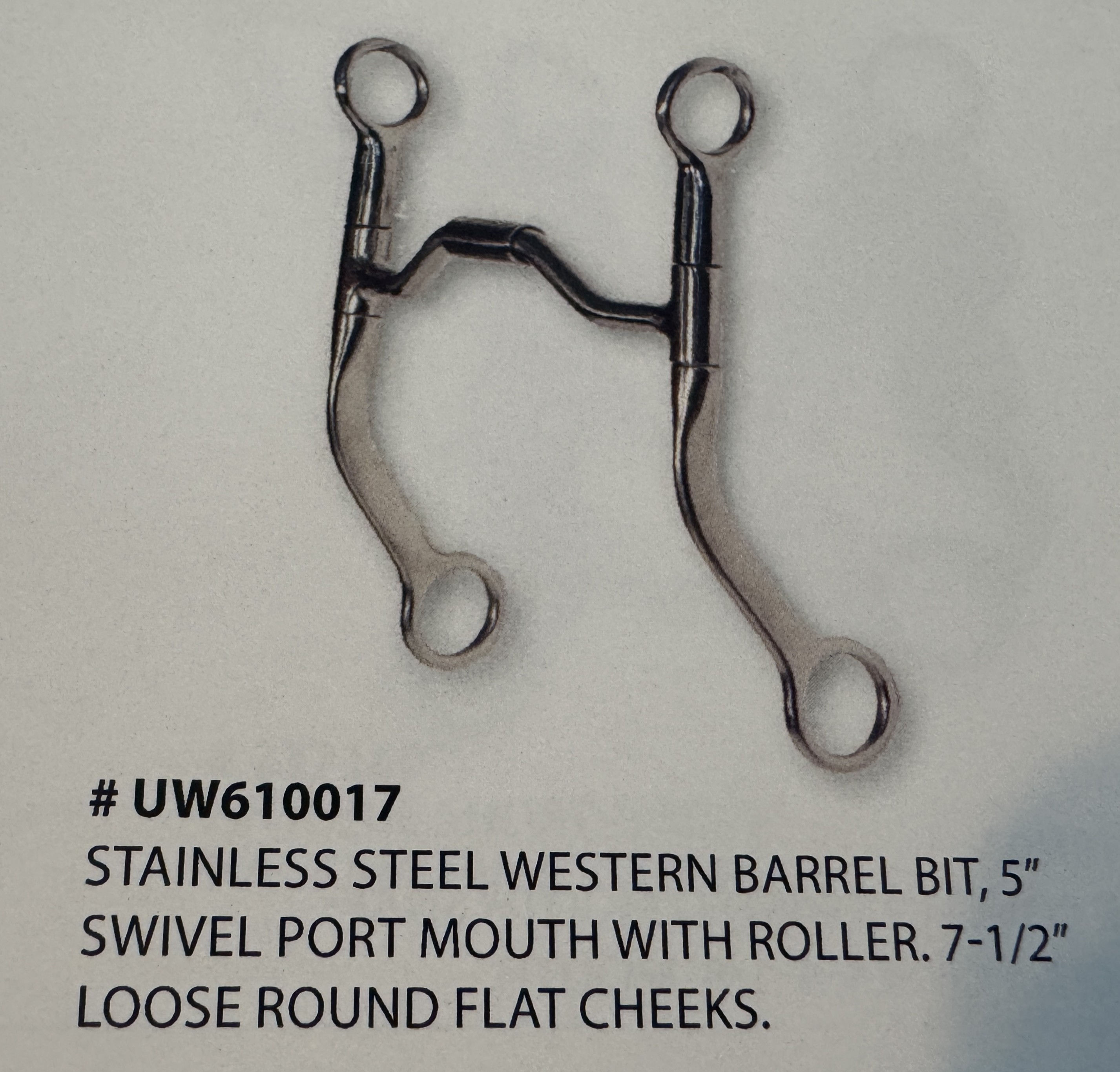 Metalab Performance Collection – Stainless Steel Western Barrel Bit (Level Two)