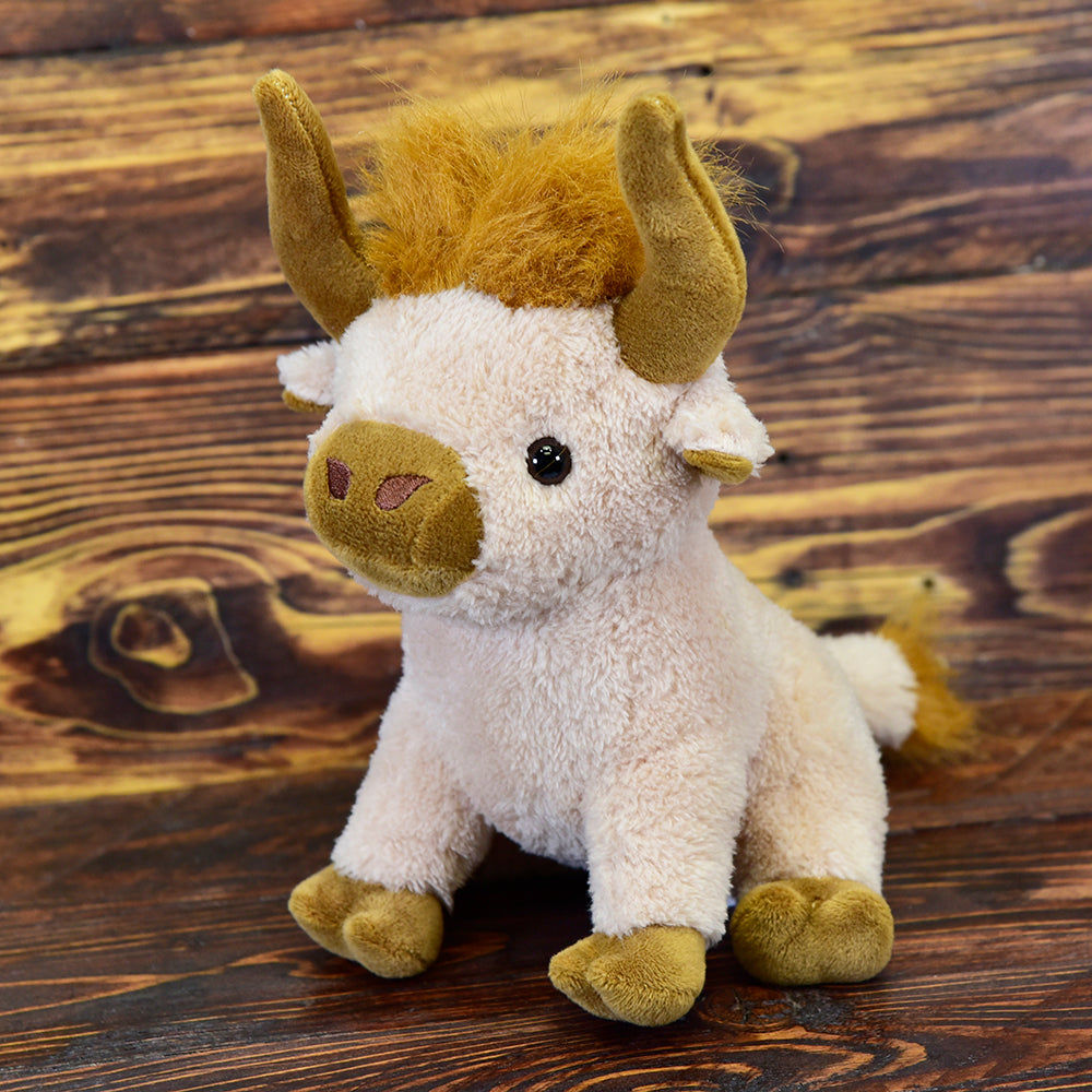 Cowboy Hardware Brisket the Highland Cow Plush Stuffed Animal