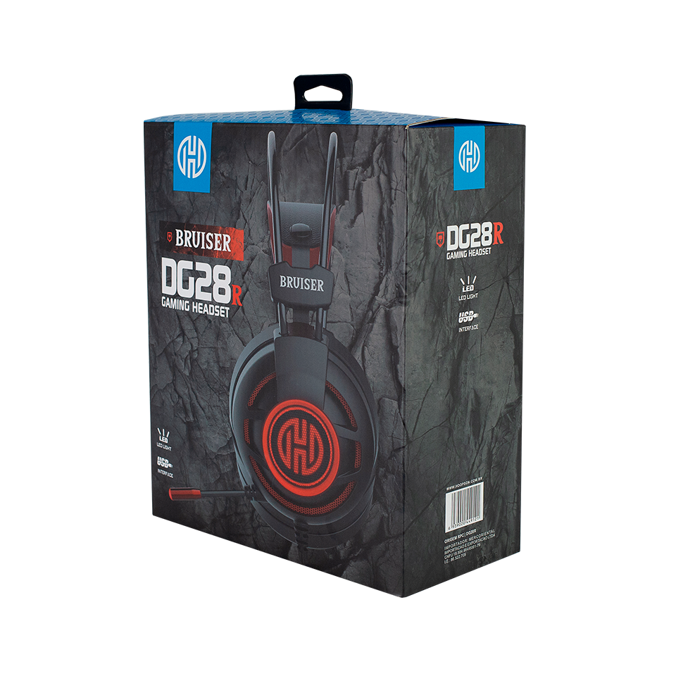 HEADSET GAMER HOOPSON USB