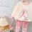 Thumbnail: Pink Bunny Fleece Set