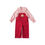 Thumbnail: Baby girl 2pcs Toddler Dungaree set