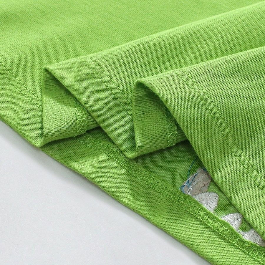 Thumbnail: Green elephant cotton frock