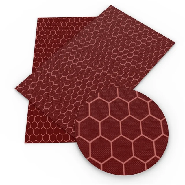 Burgundy Chicken Wire Print Embroidery Vinyl Blue Pumpkin Vinyl