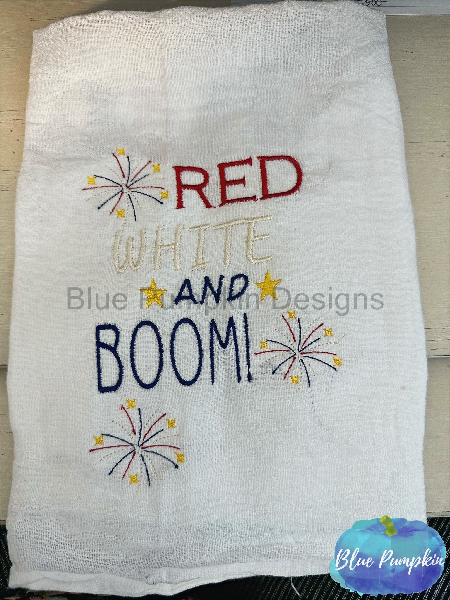 Red White Boom! Design