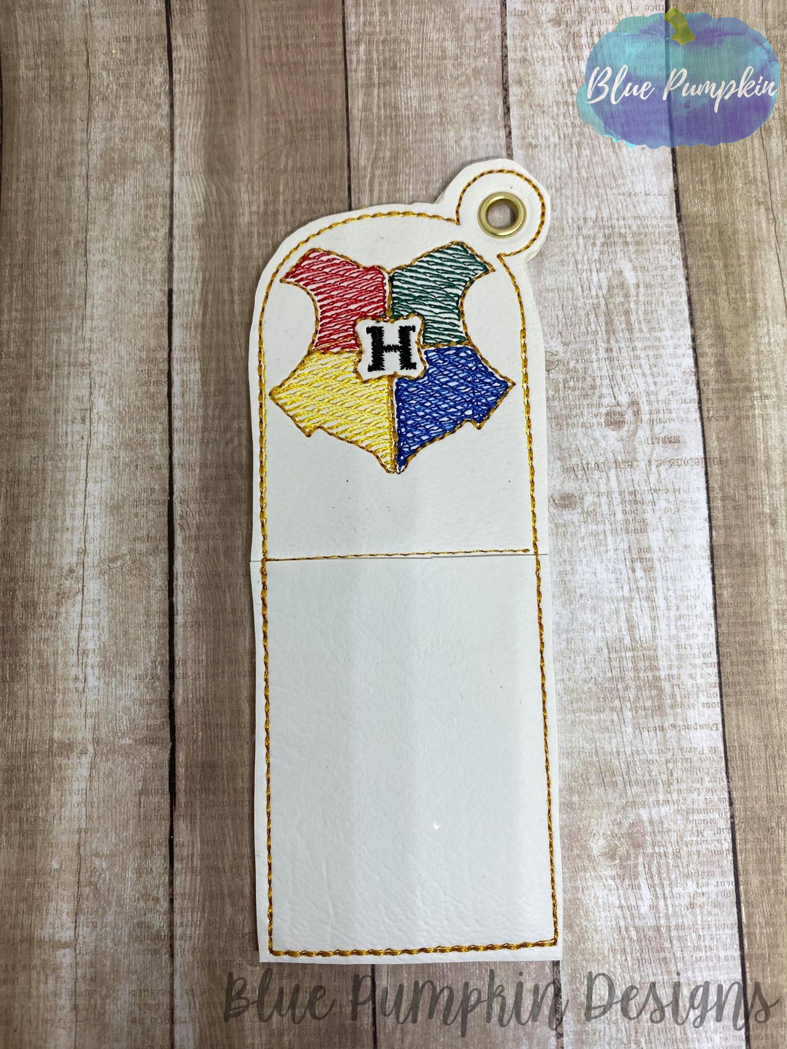 Wizard Crest Chap Stick Holder
