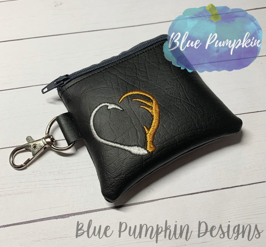 5x5/4x4 Hunt Fish Heart ITH Bag Design