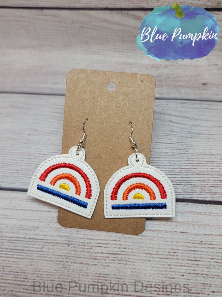 Chunky Rainbow Earrings