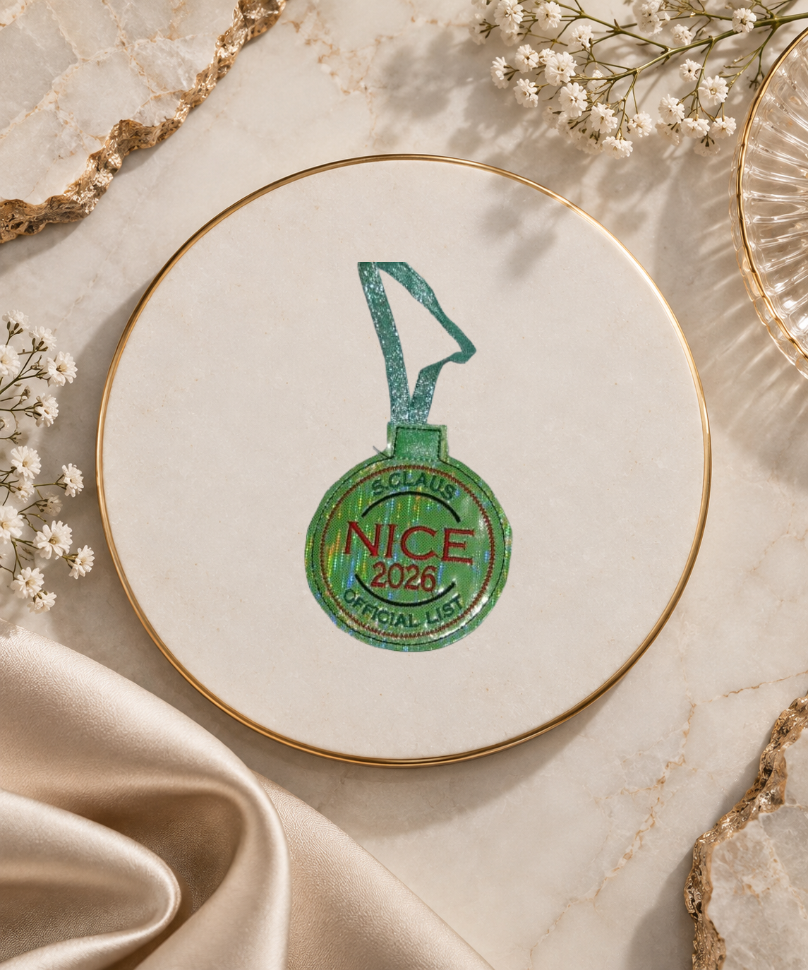 2026 Nice List Ornament