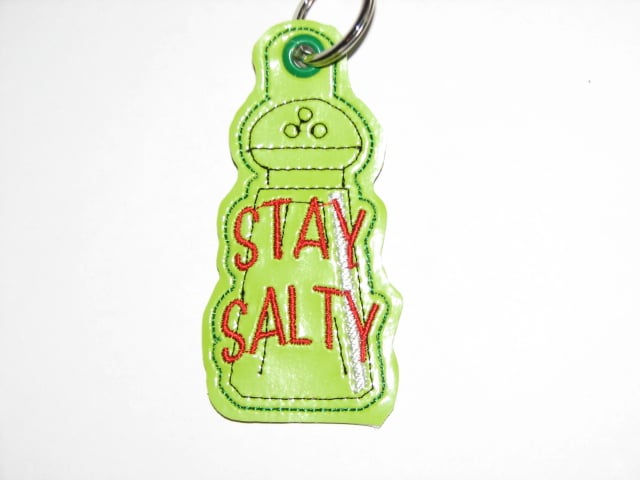 Stay Salty Tag/ Key Fob