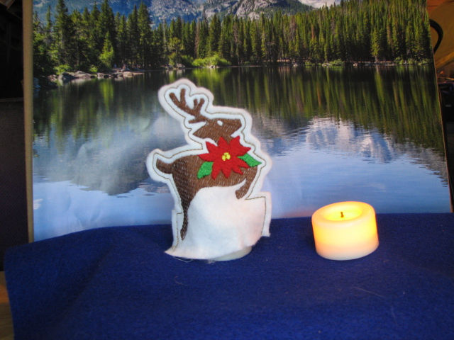 Jumping Deer Tea Light Cover
