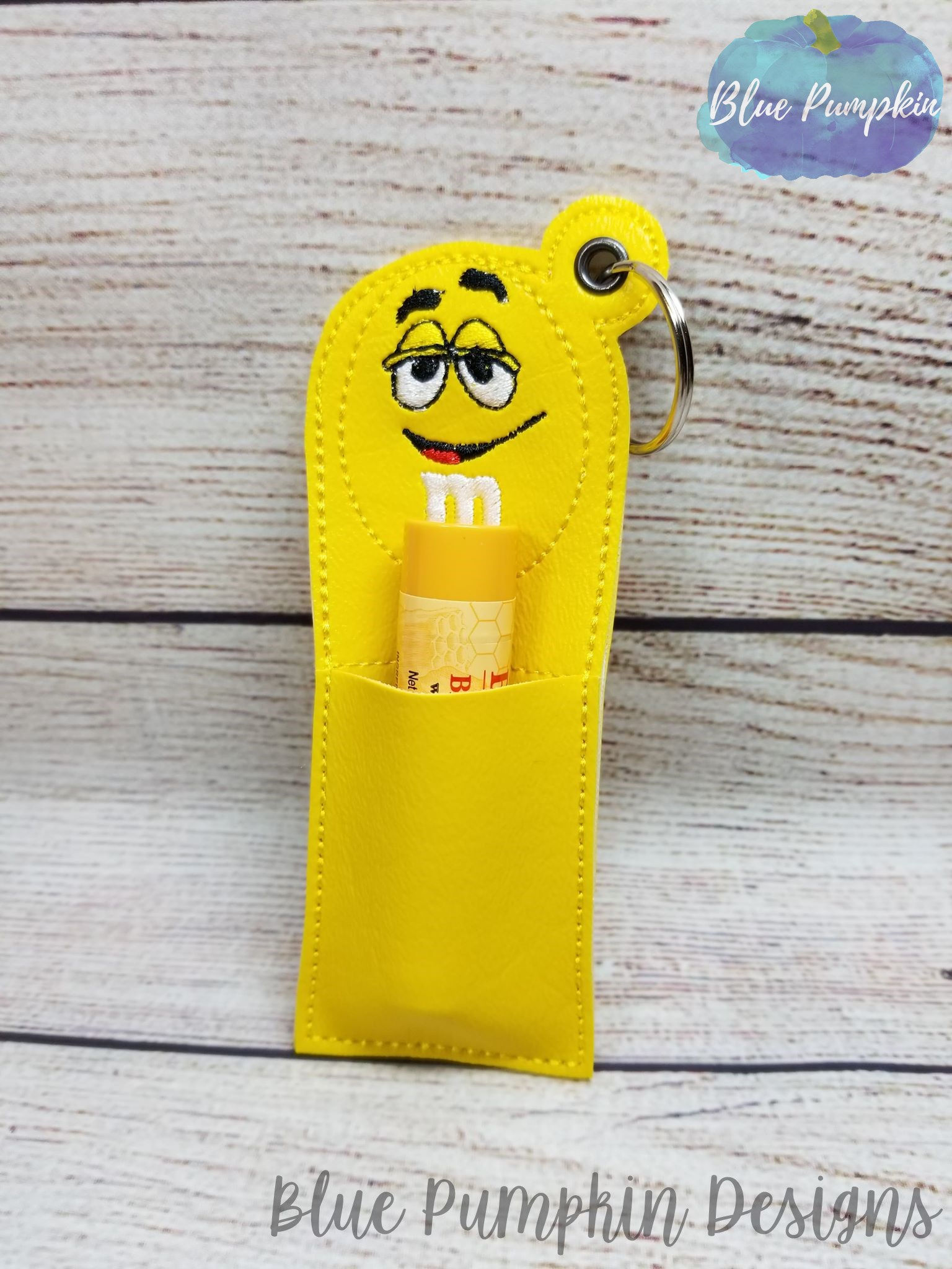 Yellow Candy Chapstick Holder
