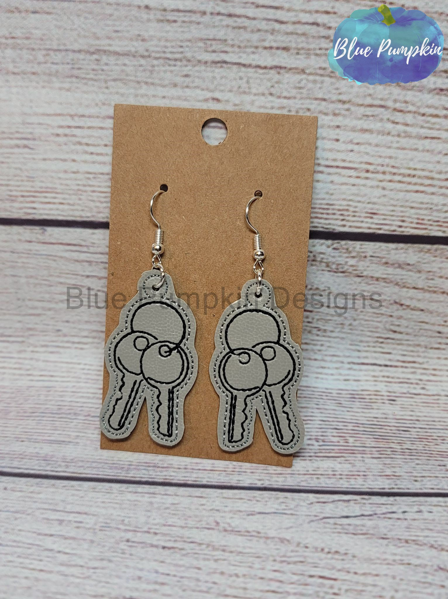 Double Keys Earrings